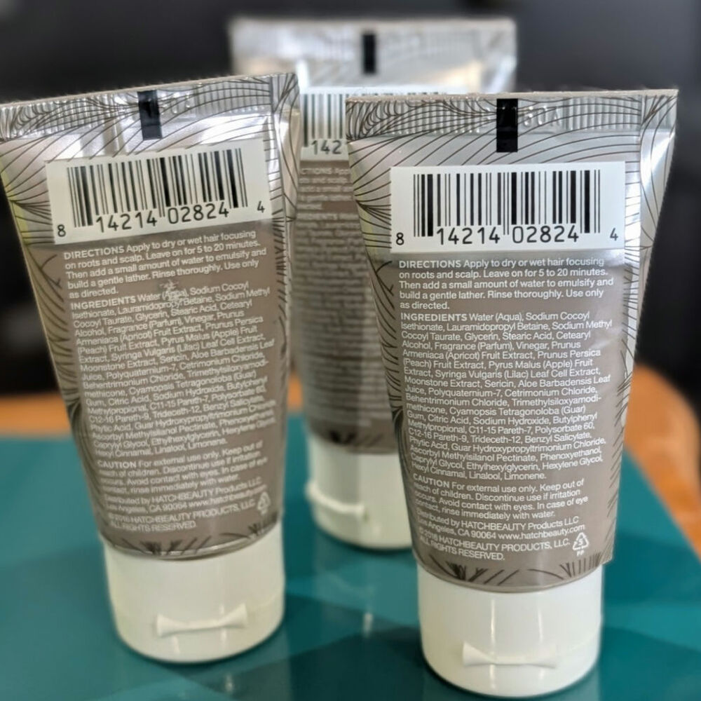 Lot of 3 Orlando Pita Play Hair Purifier Vinegar Cleansing Mask Travel Size- New - Picture 2 of 2